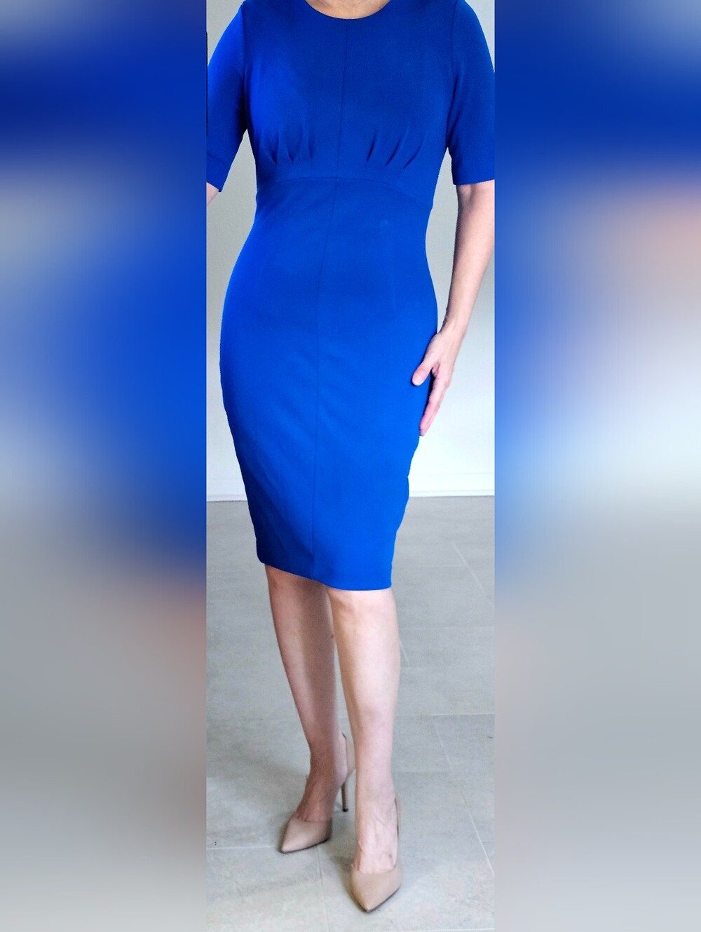 Calvin Klein Royal Blue Dress 8